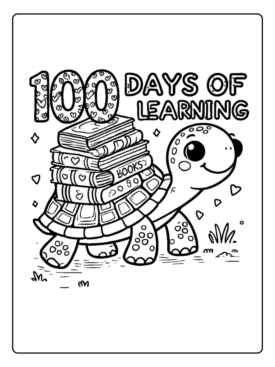 100th day of school coloring pages (11)