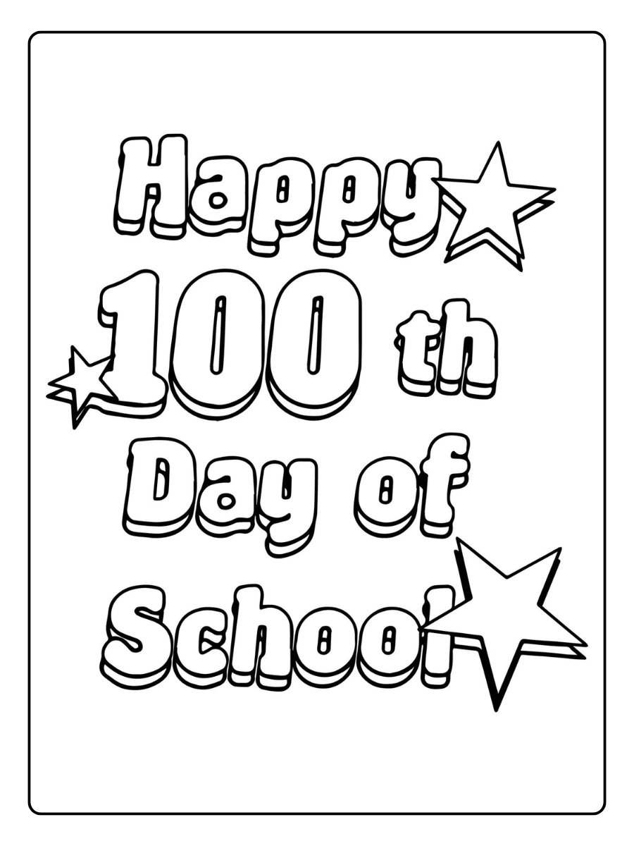 100th day of school coloring pages (13)