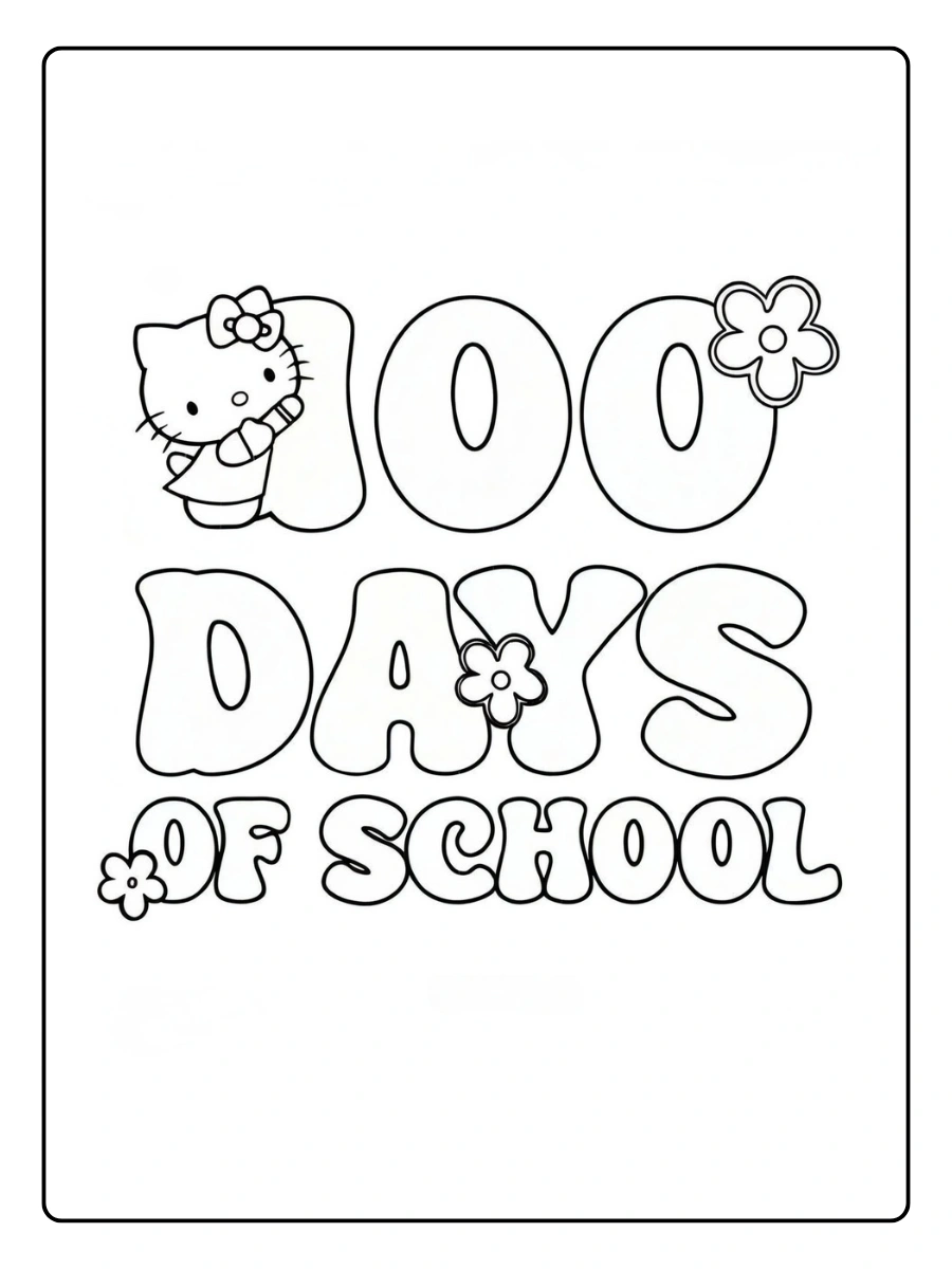 100th day of school coloring pages (15)