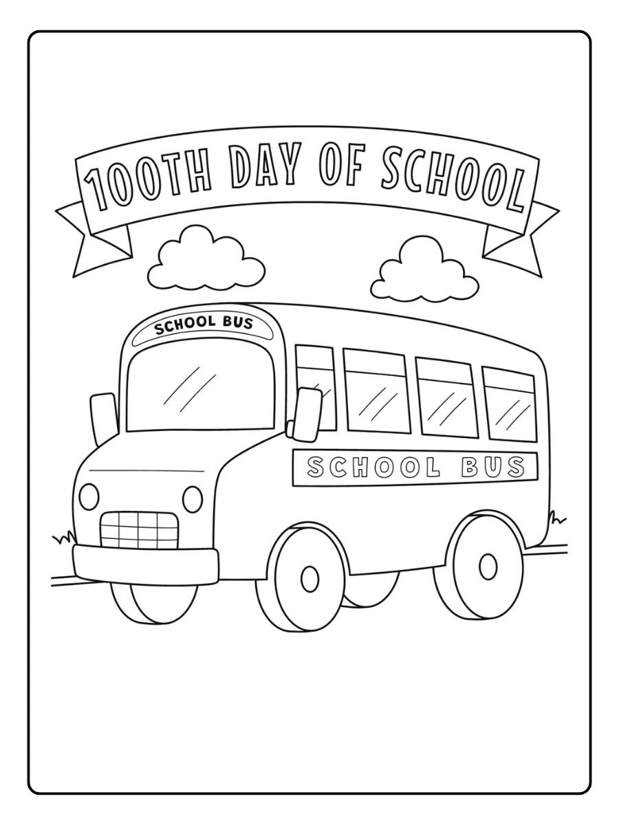 100th day of school coloring pages (3)