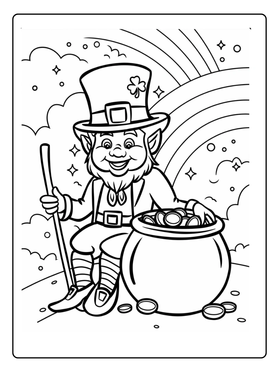2st patricks day coloring pages (10)