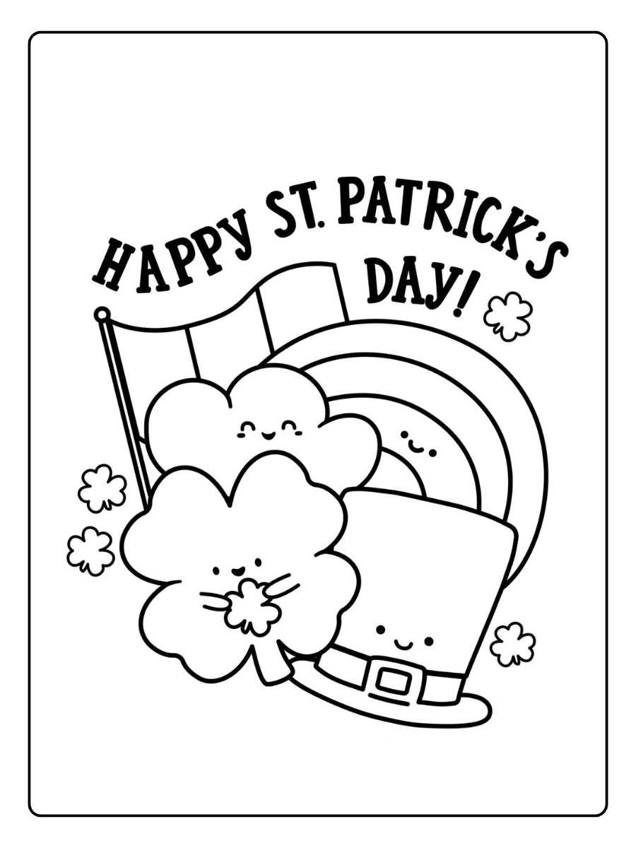 2st patricks day coloring pages (11)