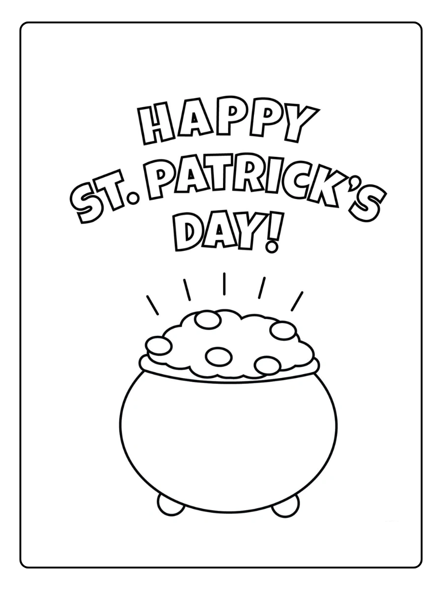2st patricks day coloring pages (13)