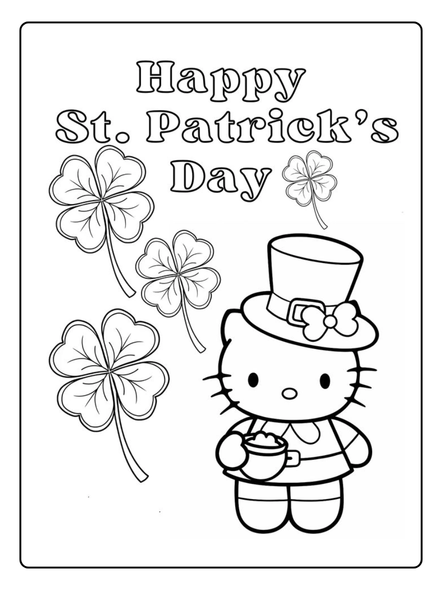 2st patricks day coloring pages (9)