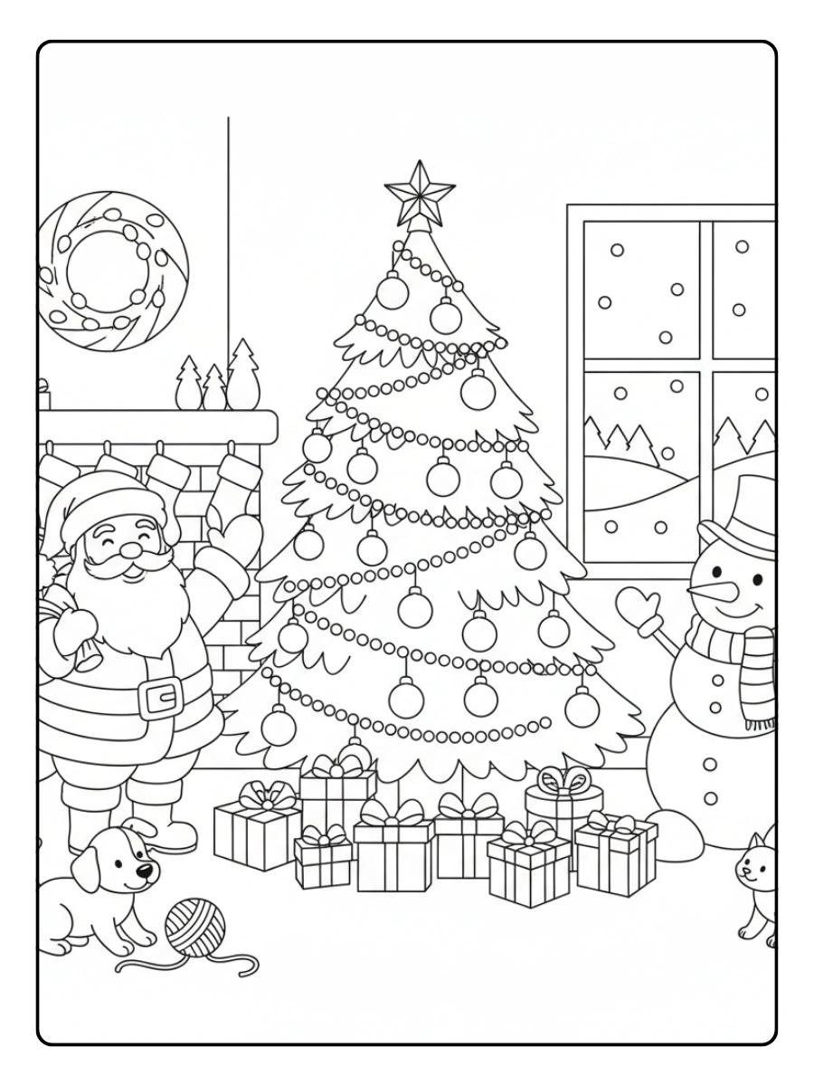 Christmas Coloring Pages