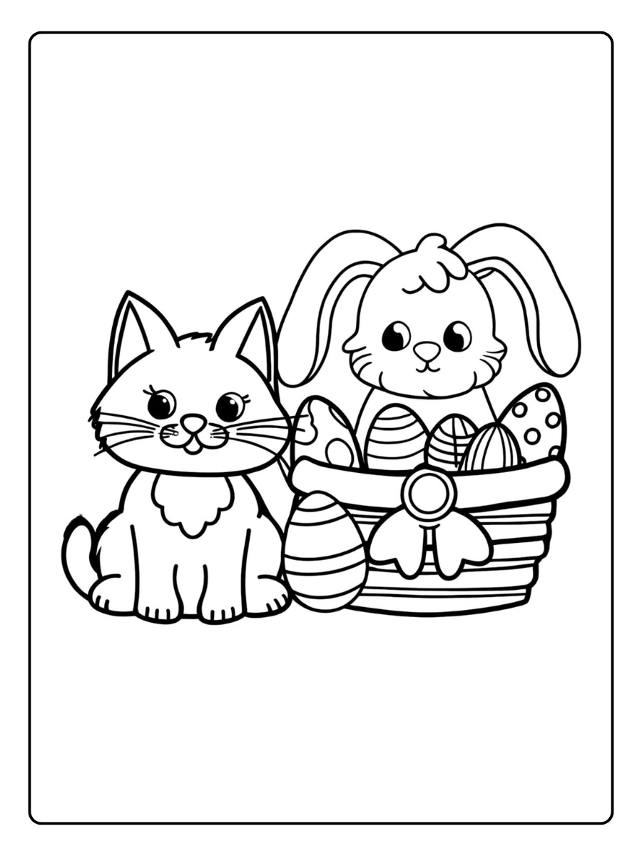 Cute Easter Coloring Pages (14)