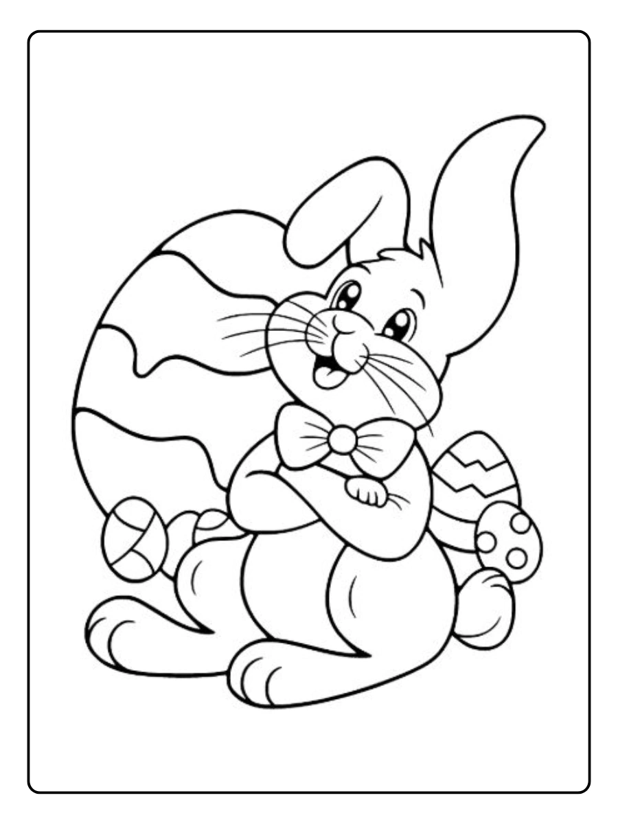 Cute Easter Coloring Pages (6)