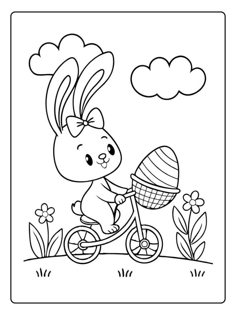 Cute Easter Coloring Pages (7)