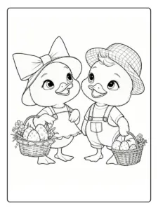 Easter Animals Coloring Pages (10)
