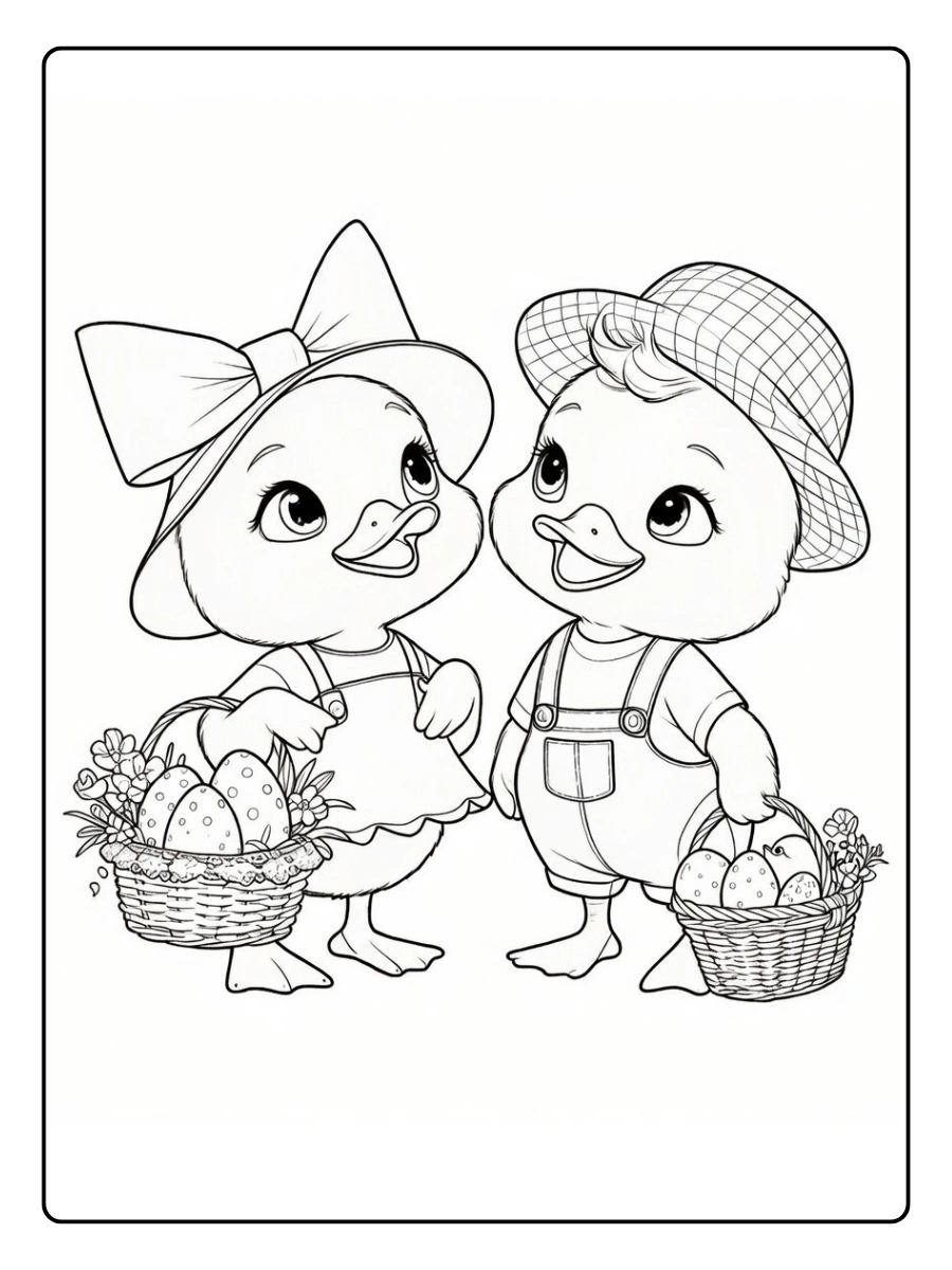 Easter Animals Coloring Pages (10)