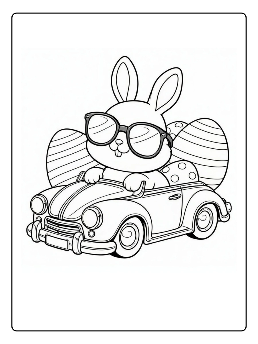 Easter Animals Coloring Pages (11)