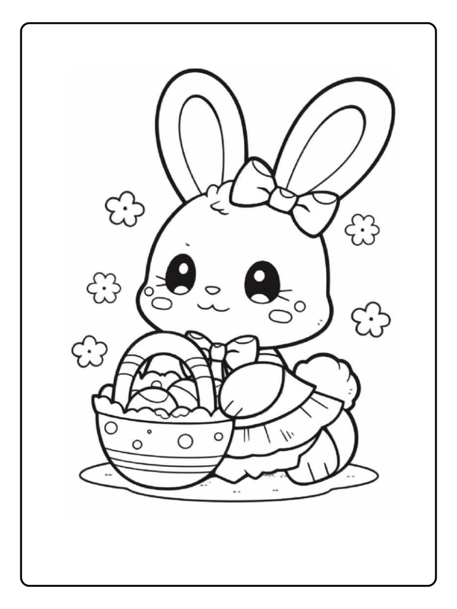 Easter Animals Coloring Pages (15)