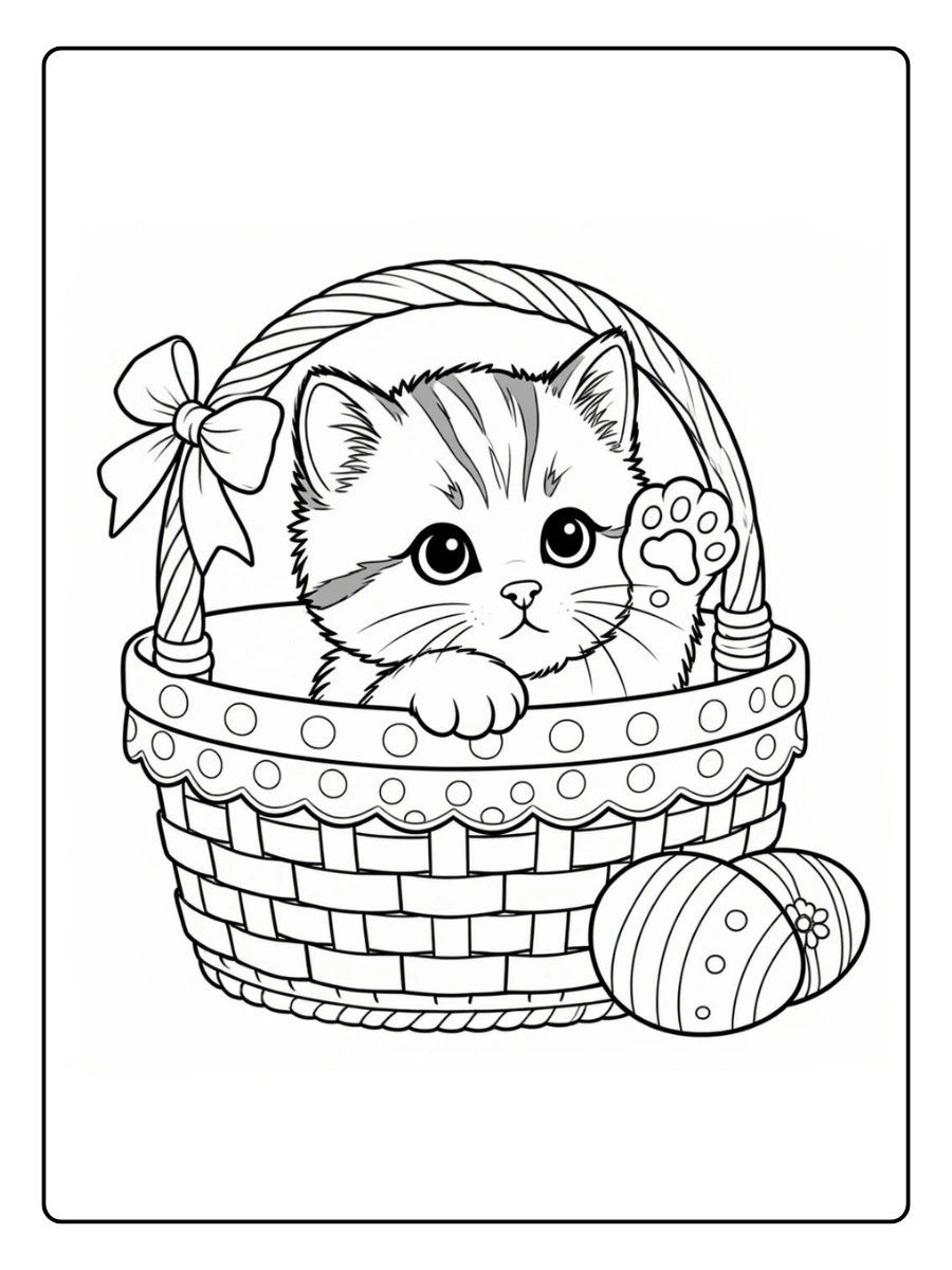 Easter Animals Coloring Pages (4)