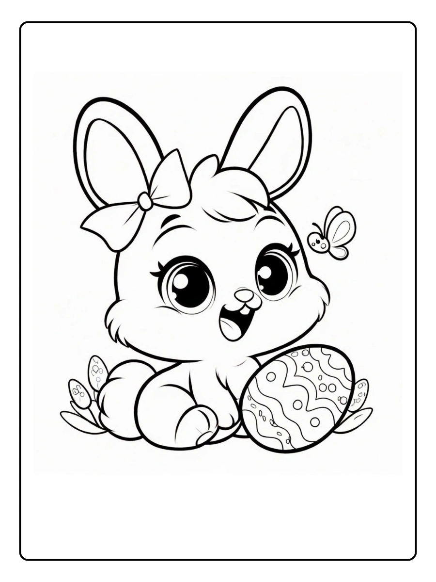 Easter Animals Coloring Pages (5)