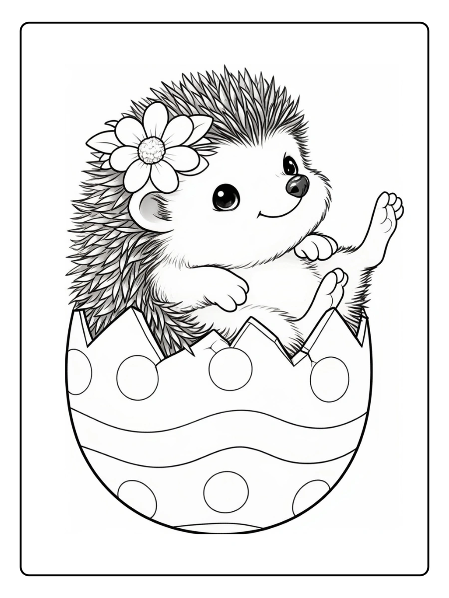 Easter Animals Coloring Pages (7)