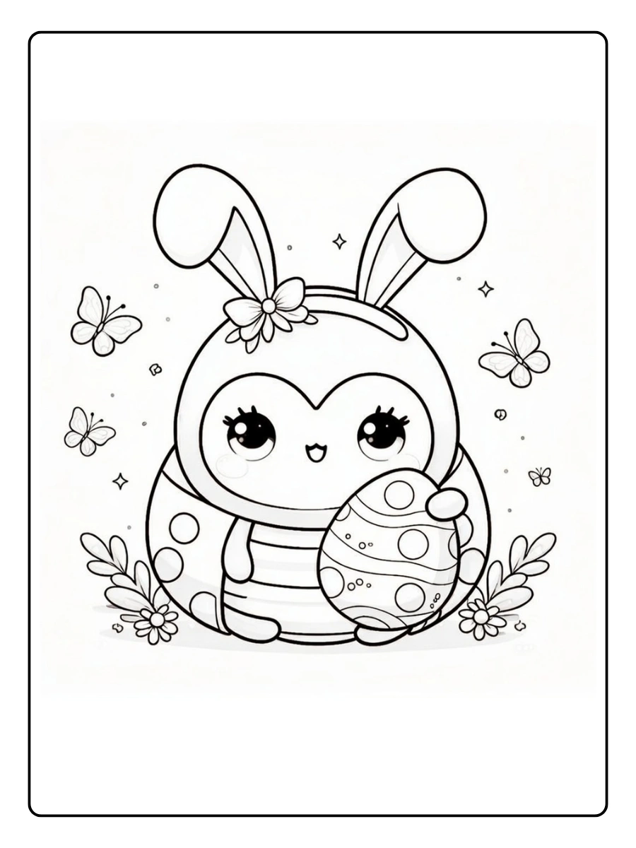 Easter Animals Coloring Pages (8)