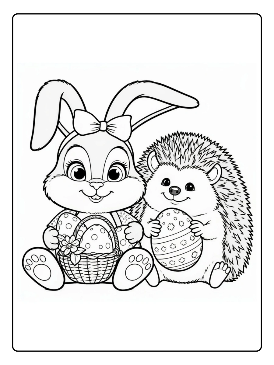 Easter Animals Coloring Pages (9)