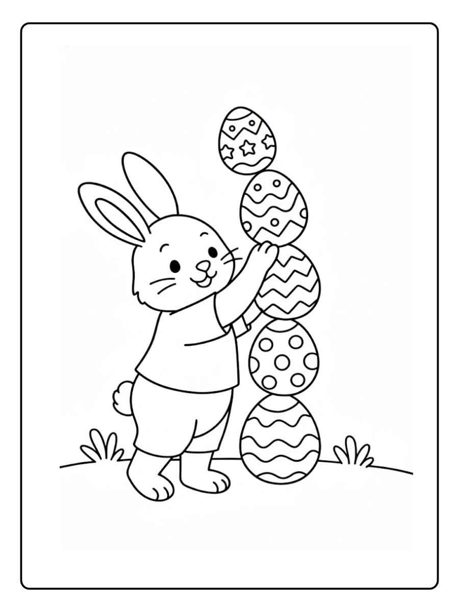 Easter Spring Coloring Pages (13)