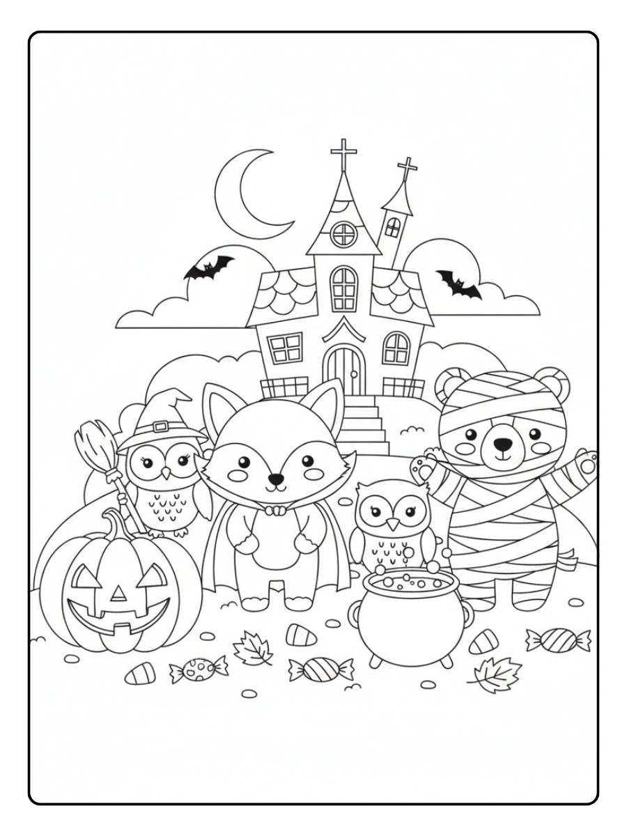 Halloween Coloring Pages