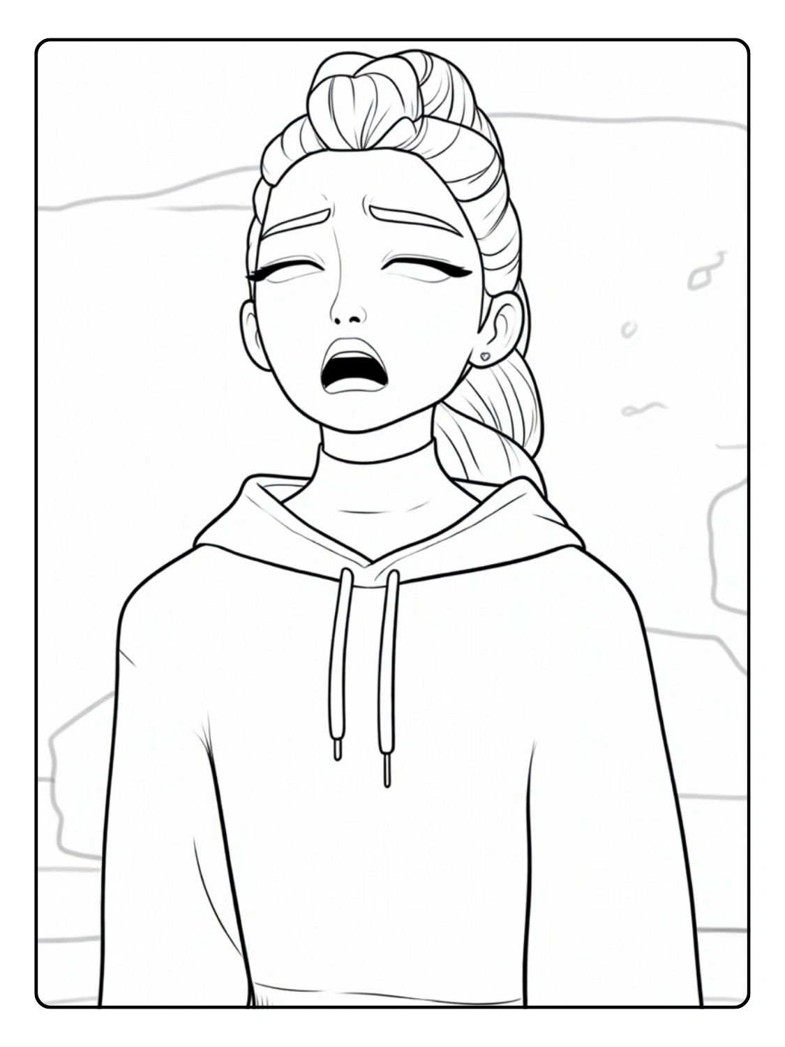 Rumi Coloring Pages Kpop Demon Hunters (7)