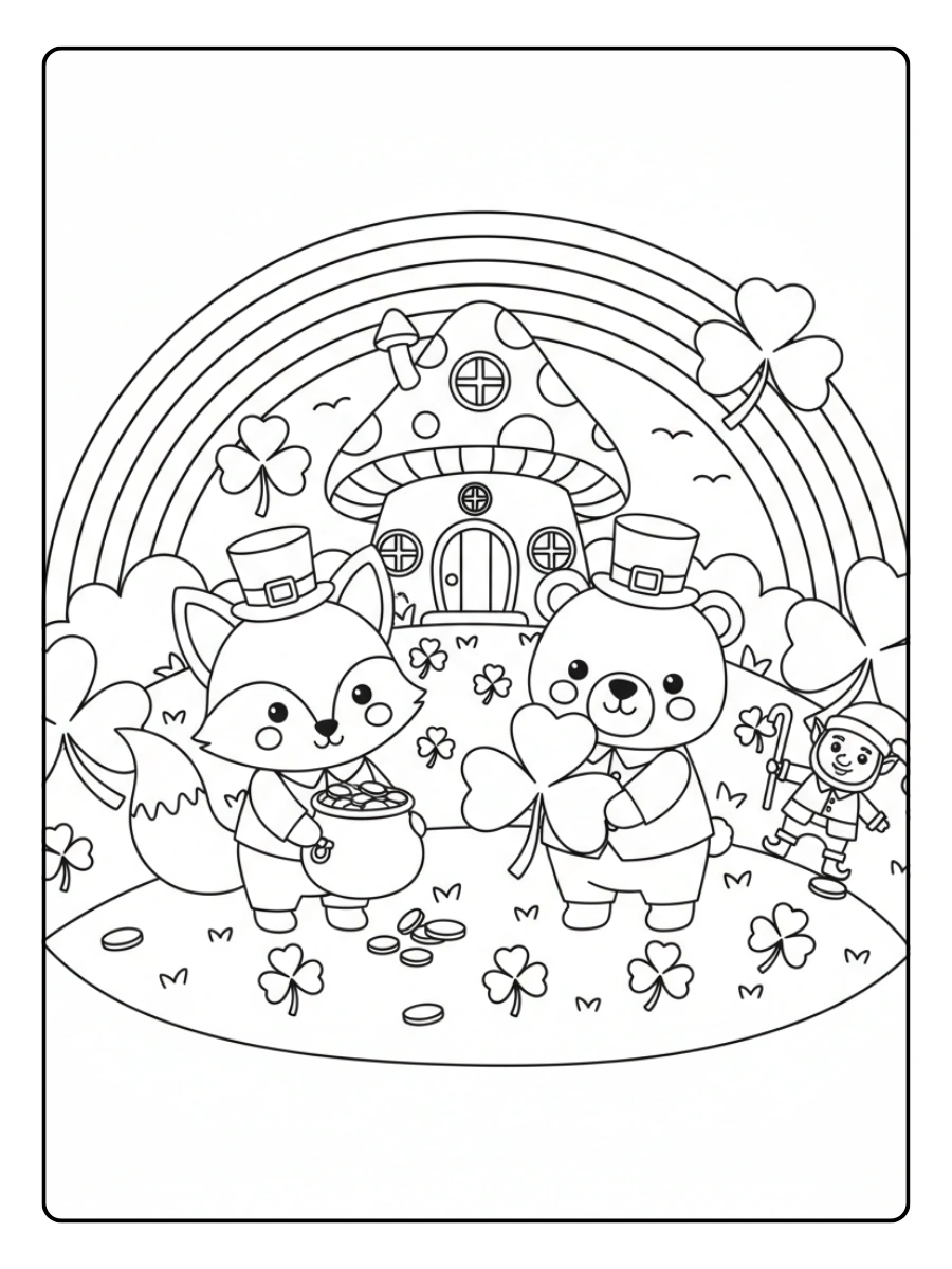 St Patrick’s Day Coloring Pages