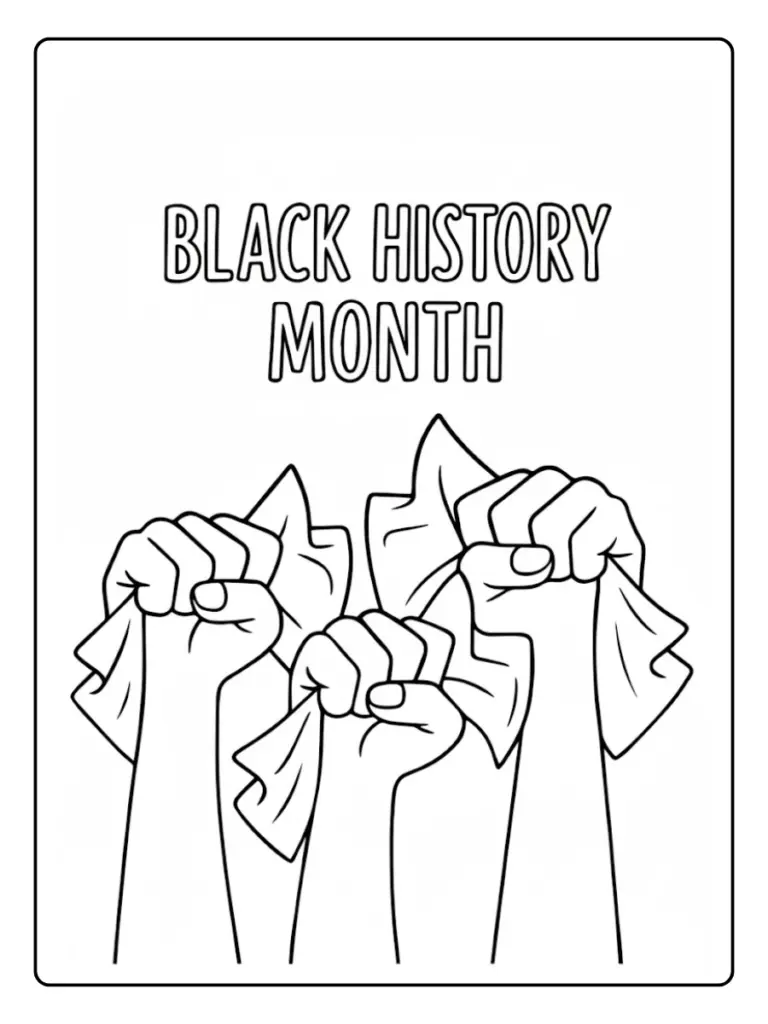 black history month coloring pages (1)