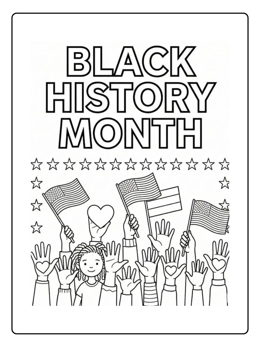 black history month coloring pages (10)
