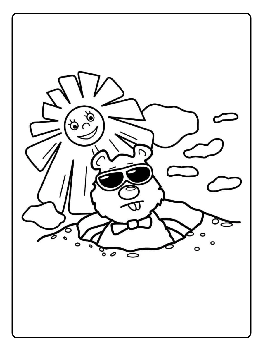 groundhog day coloring pages (12)