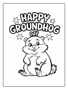 groundhog day coloring pages (14)