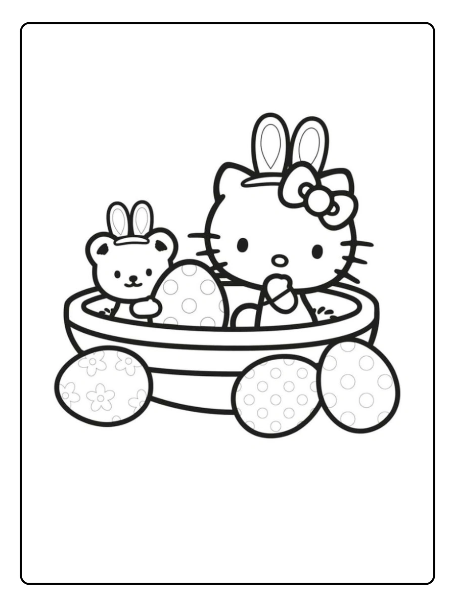 hello kitty easter coloring pages (11)
