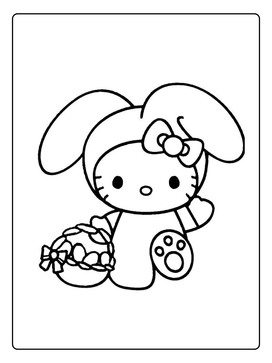 hello kitty easter coloring pages (13)