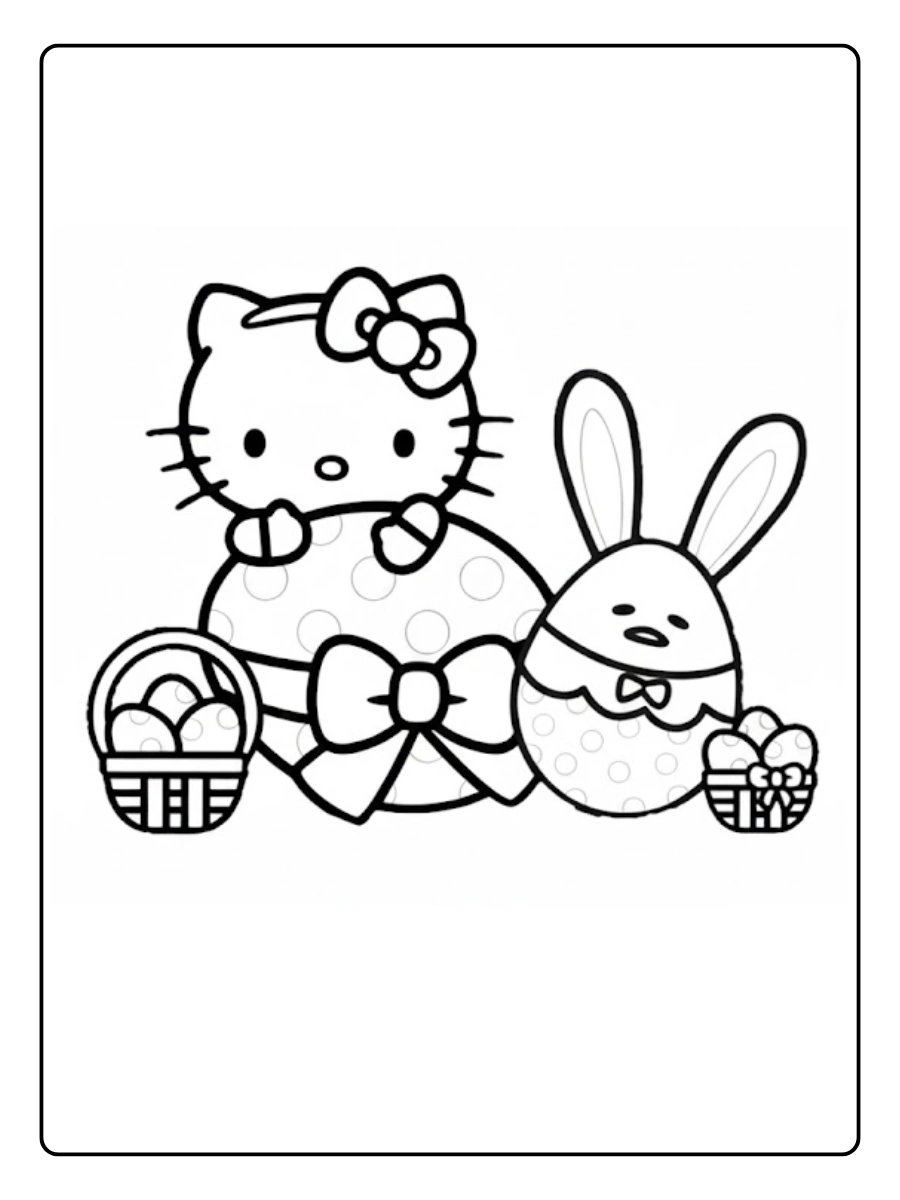 hello kitty easter coloring pages (6)