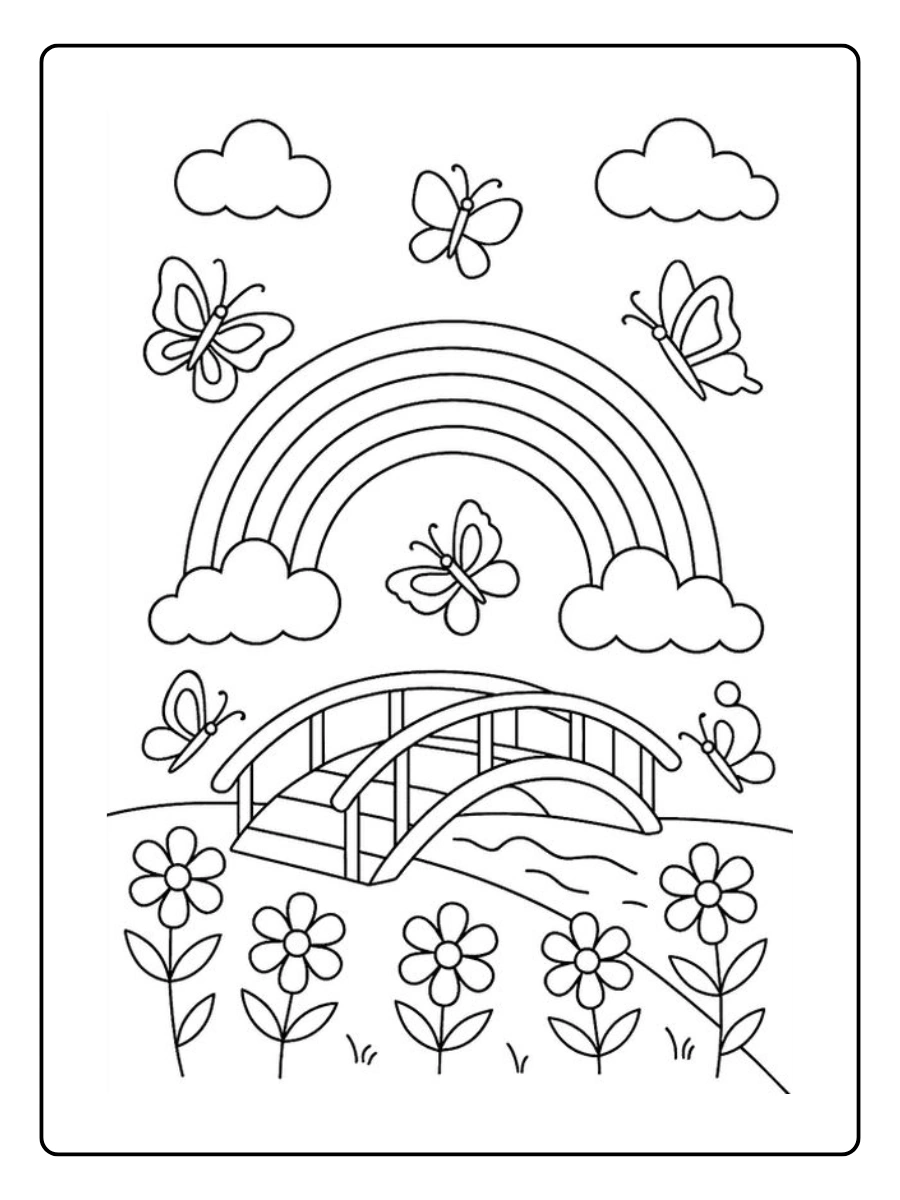 spring coloring sheets (8)